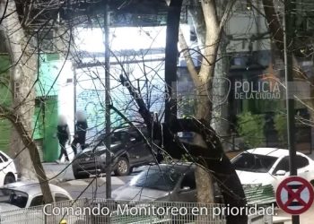 Gracias a las cámaras de seguridad, cayeron los «Rompeportones de Palermo»