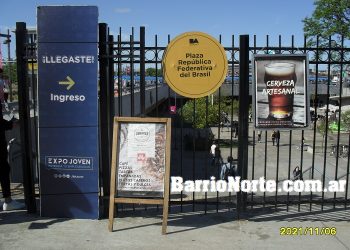 Se llevó a cabo la «Expo Joven» contiguo a la Facultad de Derecho