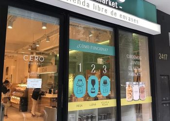 En Recoleta hay un supermercado libre de envases plásticos