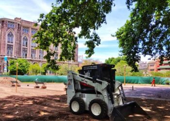 El Gobierno Porteño está poniendo en valor el canil de Plaza Emilio Mitre