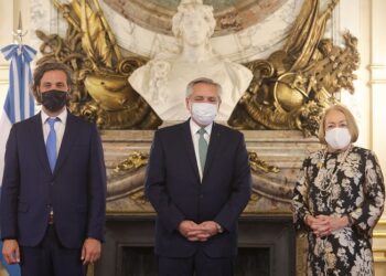 El presidente recibió las cartas credenciales de 20 nuevos embajadores ante Argentina