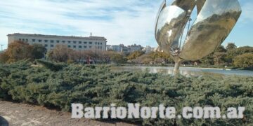 Se puso en valor el entorno de la Floralis Genérica
