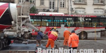 Continúan los cortes por obras de repavimentación en Av. Santa Fe
