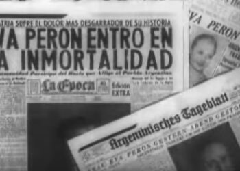 El Vaticano recibió una copia del documental de 1952 «¡Eva Perón Inmortal!»