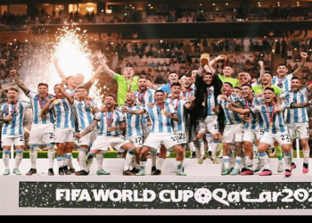La Selección Argentina a un el mes de la obtención de la copa mundial