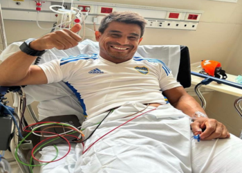 Hugo Ibarra ingresó a Emergencias del Hospital Italiano tras sangrado nasal