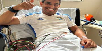 Hugo Ibarra ingresó a Emergencias del Hospital Italiano tras sangrado nasal