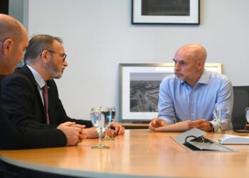 Rodríguez Larreta recibió al nuevo embajador de Ucrania
