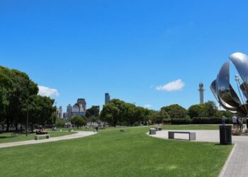 Nuevos Patios de juegos en plazas emblemáticas de Recoleta