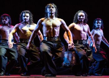 Folklore en el Borges con «Los Potros Malambo»