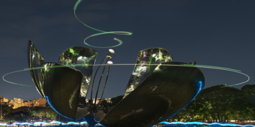 El Gobierno de la Ciudad recuperó el sistema de apertura de la «Floralis Genérica»