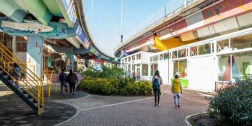 Concluyeron las obras de un nuevo parque en el Barrio 31