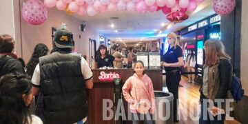 El furor por «Barbie» en cines de la Ciudad, tras el estreno de la película