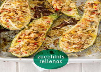 Veggie Zucchinis Rellenos, un plato agradable al paladar
