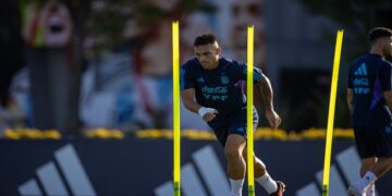 La selección mayor se prepara para enfrentar a Paraguay