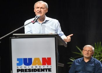 Juan Schiaretti, de HxNP finalizó su campaña electoral