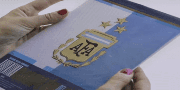 El Correo Argentino lanzó sellos postales del Mundial Qatar 2022