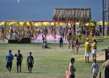 Comenzó BA Playa y la Feria Gourmet en la ciudad