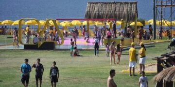 Comenzó BA Playa y la Feria Gourmet en la ciudad
