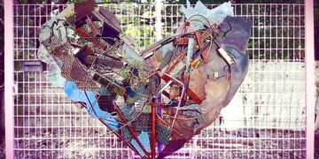 «Corazón iluminado» en la reapertura del Cultural Kirchner
