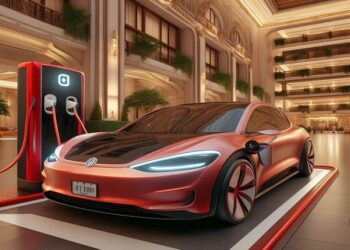 El Hilton Buenos Aires y su estación de carga para autos eléctricos