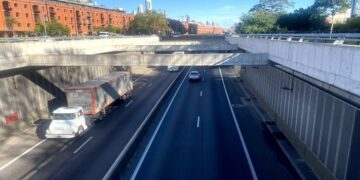 Paseo del Bajo: habilitado al tránsito liviano para los fines de semana