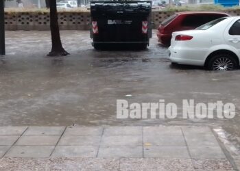 La Ciudad volvió a inundarse tras sufrir fuertes lluvias