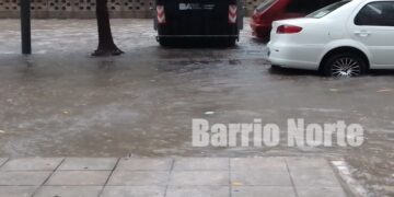 La Ciudad volvió a inundarse tras sufrir fuertes lluvias
