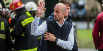 Siniestro vial en las vías del ferrocarril San Martín