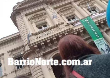 Protesta de trabajadores del Hospital Bonaparte
