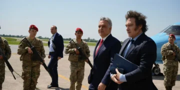 Javier Milei volvió a diferenciarse de Victoria Villarruel y cargó contra Isabel Perón y Raúl Alfonsín