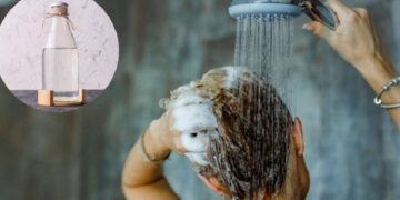 Los efectos de lavar el cabello con vinagre blanco