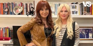 Esmeralda Mitre visitó a Cristina Kirchner