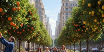 Bosques comestibles urbanos: Ciudades que alimentan y conectan
