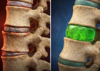 Científicos diseñaron un gel inyectable que reconstruye los discos de la columna