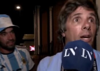 Una argentina le gritó a Roberto Funes «Rosca floja» y él la encaró furioso