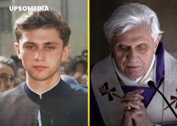 Una foto de joven de Benedicto XVI se viralizó y las redes perdieron la compostura