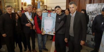 Trueno ya es ciudadano ilustre de La Boca